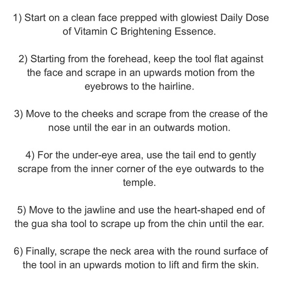 Glowiest Rose Quartz Gua Sha Massage Tool & Eye Mask Gift Set - Picture 6 of 9